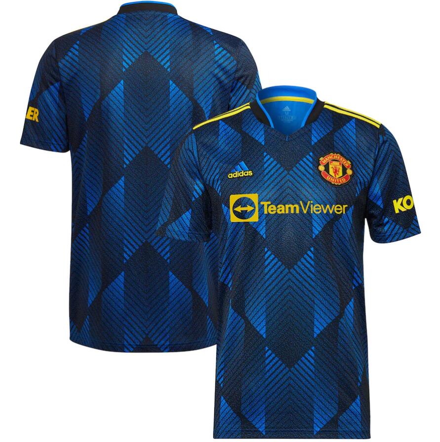 2021/22 Manchester United Football Kit Third Soccer Jersey